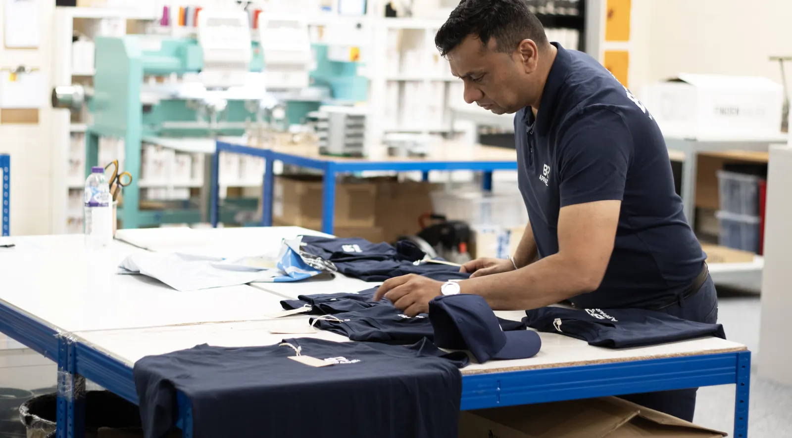 Branded workwear supplied to a Huddersfield engineering team