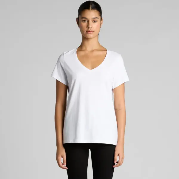 AS Colour Women's Maple V Neck Tee, style 4023