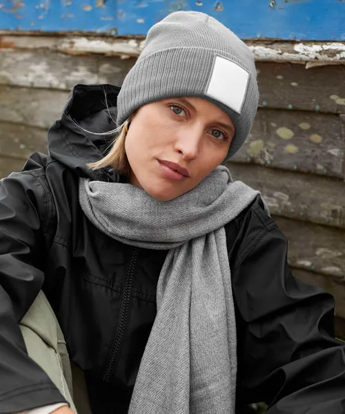Beechfield Appliqué patch beanie, style B337R