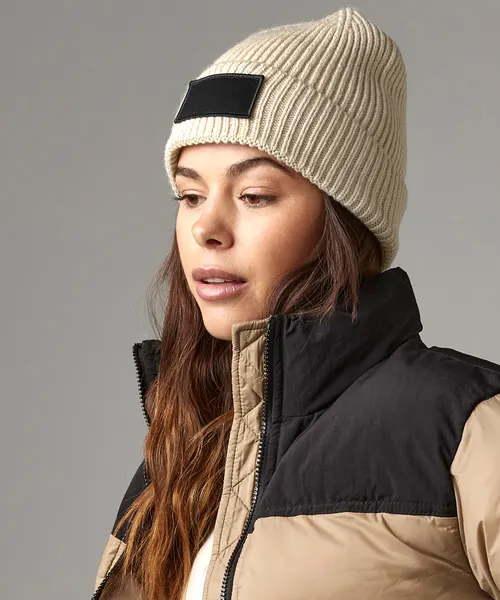 Beechfield Fashion patch beanie, style B442R