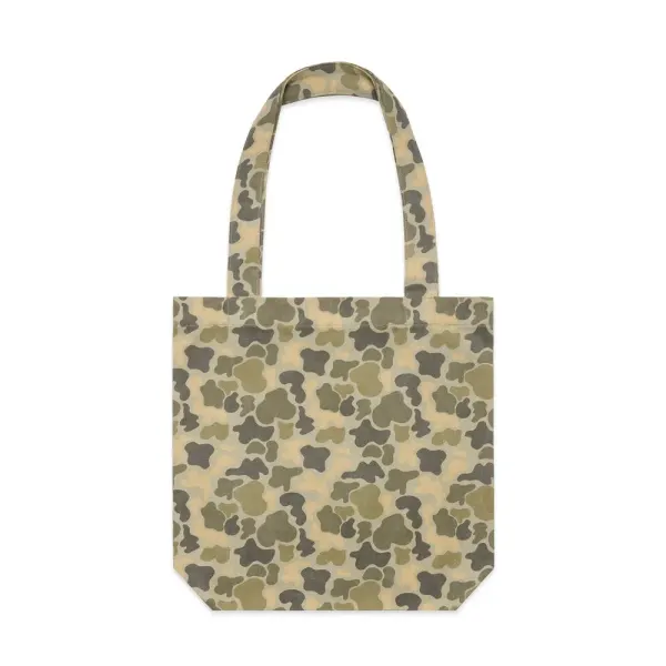 AS Colour Carrie Camo Tote in khaki & olive, style 1001C