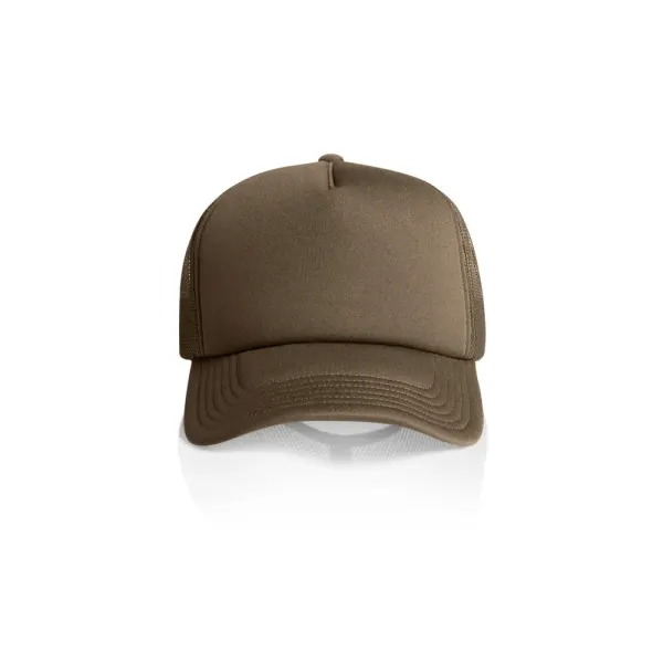 AS Colour Frame Foam Trucker Cap in brown, style 1161