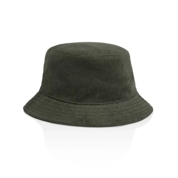 AS Colour Terry Bucket Hat in green, style 1175