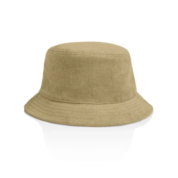 AS Colour Terry Bucket Hat in khaki & olive, style 1175