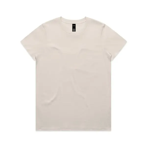 AS Colour Women's Maple Tee in cream, style 4001