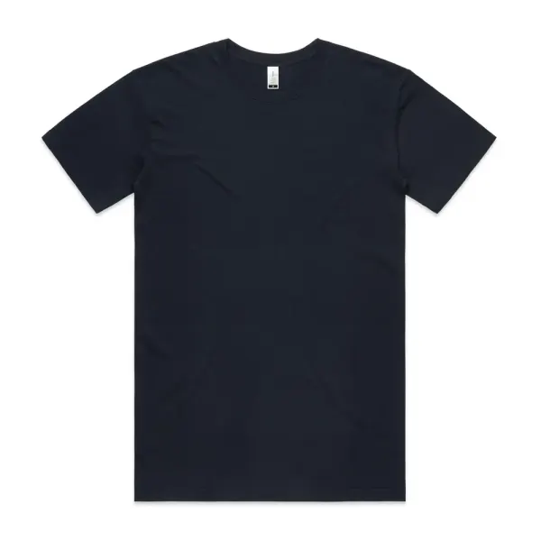 AS Colour Staple Organic Tee in navy, style 5001G