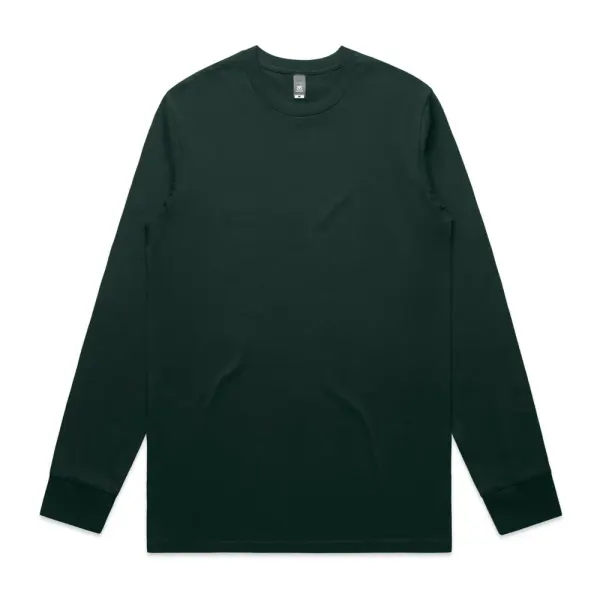AS Colour Staple Long Sleeve Tee in green, style 5020