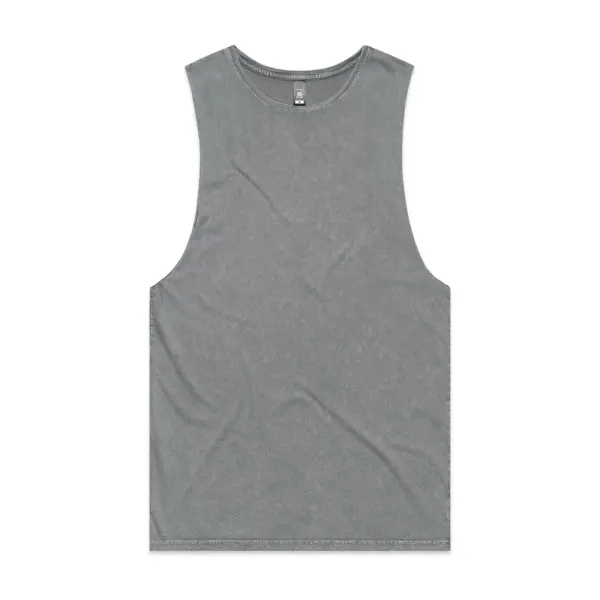 AS Colour Stone Wash Barnard Tank in grey, style 5039