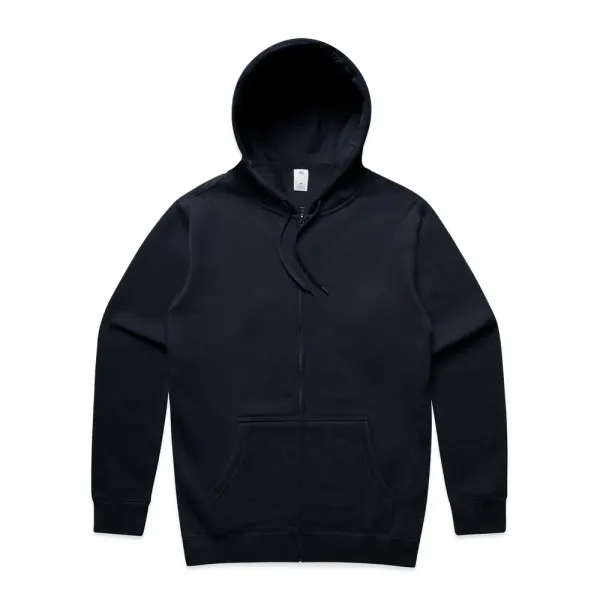 AS Colour Stencil Zip Hood in navy, style 5104