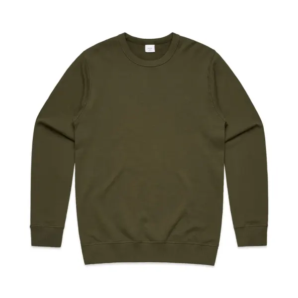 AS Colour Premium Crew in khaki & olive, style 5121S