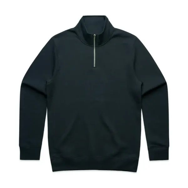 AS Colour Stencil Half Zip Crew in navy, style 5125