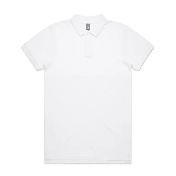 AS Colour Pique Polo in white, style 5411