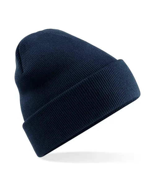 Beechfield Polylana original cuffed beanie in navy, style B375R