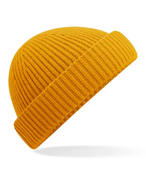 Beechfield Harbour beanie in yellow, style B383R