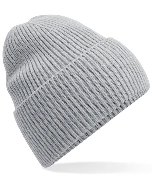 Beechfield Oversized cuffed beanie in grey, style B384R