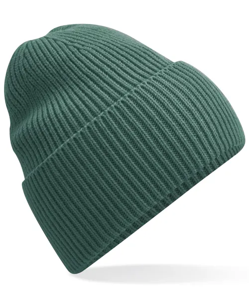 Beechfield Oversized cuffed beanie in green, style B384R