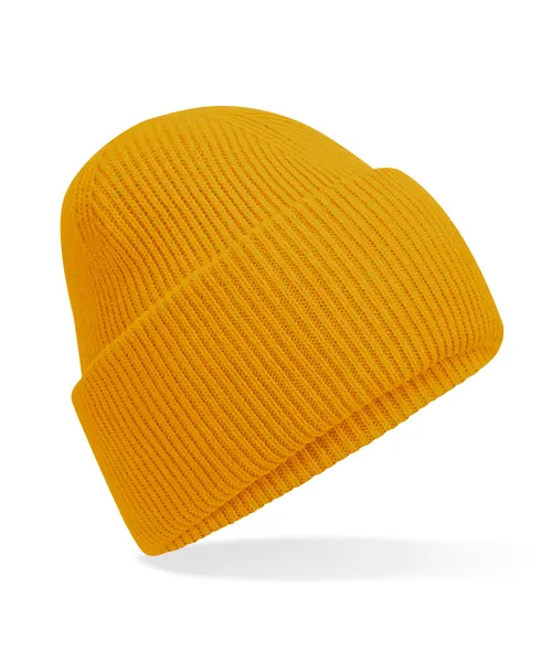Beechfield Classic engineered deep-cuffed beanie in yellow, style B385R