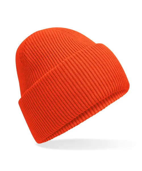 Beechfield Classic engineered deep-cuffed beanie in orange, style B385R