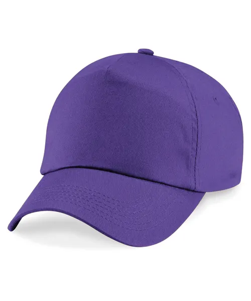 Beechfield Original 5-panel cap in purple, style BC010