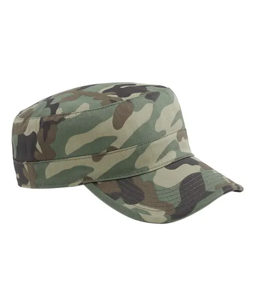Beechfield Camo Army cap in green, style BC033