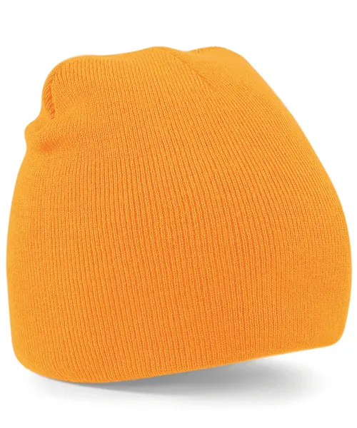 Beechfield Two-tone pull-on beanie in orange, style BC044