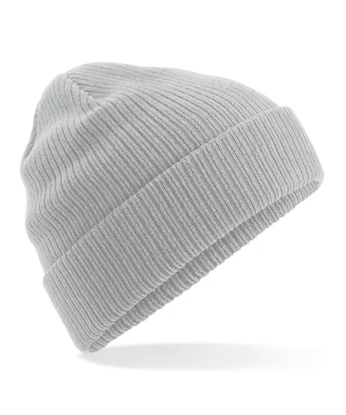 Beechfield Organic cotton beanie in grey, style BC050