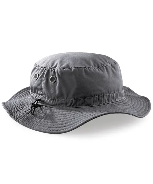 Beechfield Cargo bucket hat in grey, style BC088