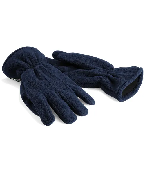 Beechfield Suprafleece Thinsulate gloves in navy, style BC295