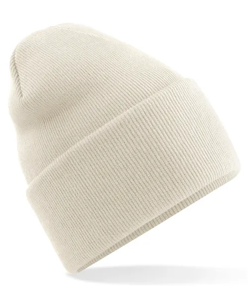 Beechfield Original deep-cuffed beanie in beige & natural, style BC40R