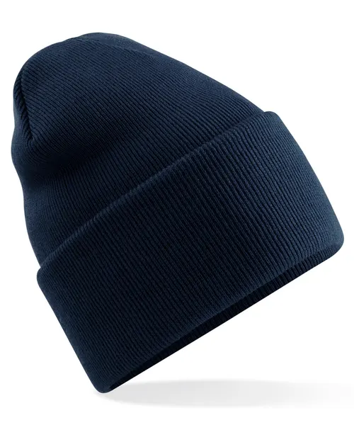 Beechfield Original deep-cuffed beanie in navy, style BC40R