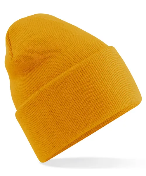 Beechfield Original deep-cuffed beanie in yellow, style BC40R