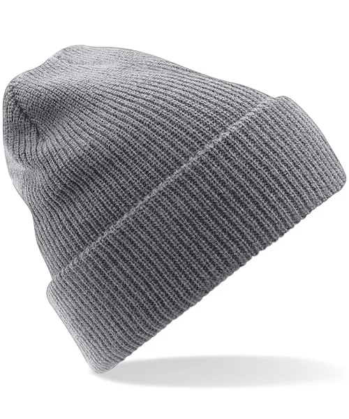 Beechfield Heritage beanie in grey, style BC425