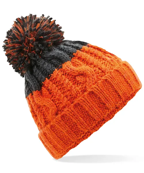Beechfield Apres beanie in orange, style BC437