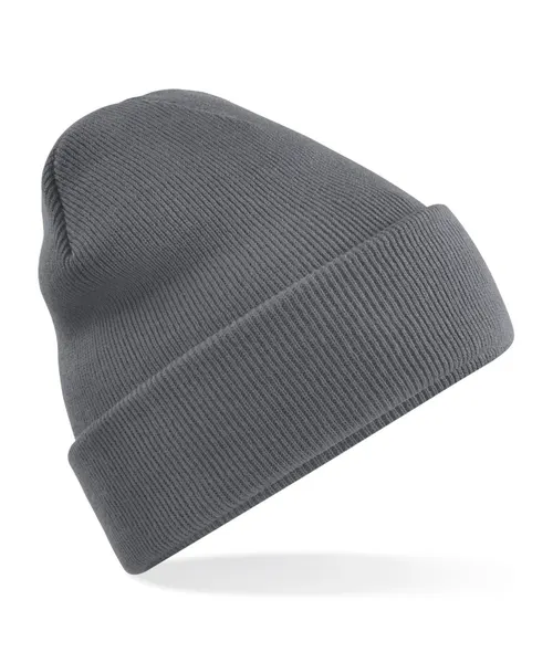 Beechfield Recycled original cuffed beanie in grey, style BC45R