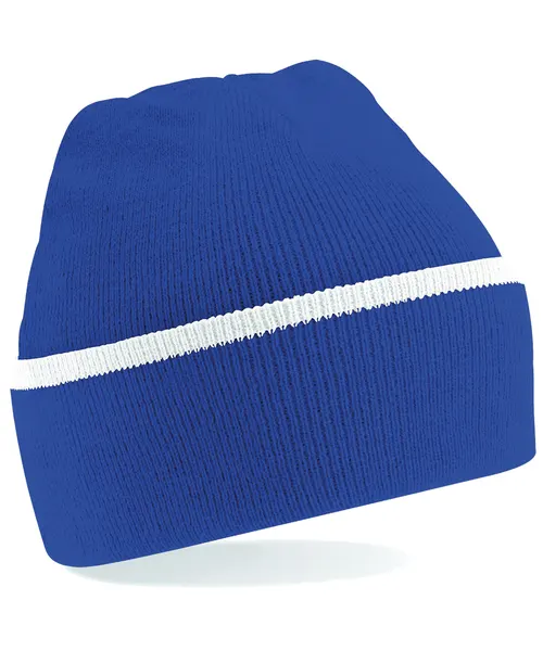 Beechfield Teamwear beanie in blue, style BC471