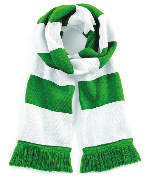 Beechfield Stadium scarf in green, style BC479