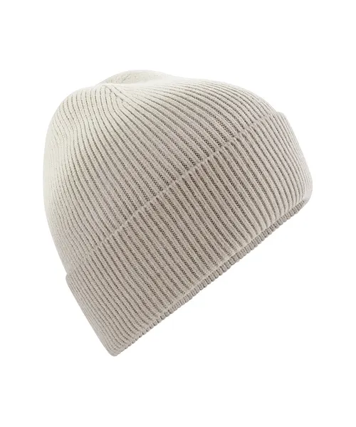 Beechfield Dip-dye beanie in beige & natural, style BC533