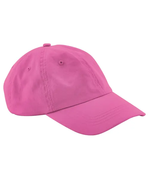 Beechfield Low-profile 6-panel dad cap in pink, style BC653