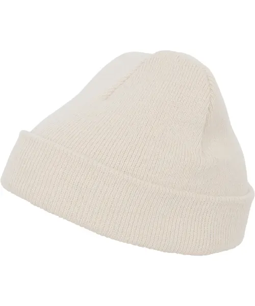 Flexfit by Yupoong Heavyweight beanie in beige & natural, style 1500KC