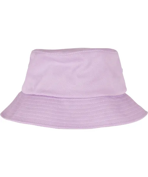 Flexfit by Yupoong Flexfit cotton twill bucket hat in purple, style 5003