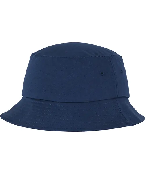 Flexfit by Yupoong Flexfit cotton twill bucket hat in navy, style 5003
