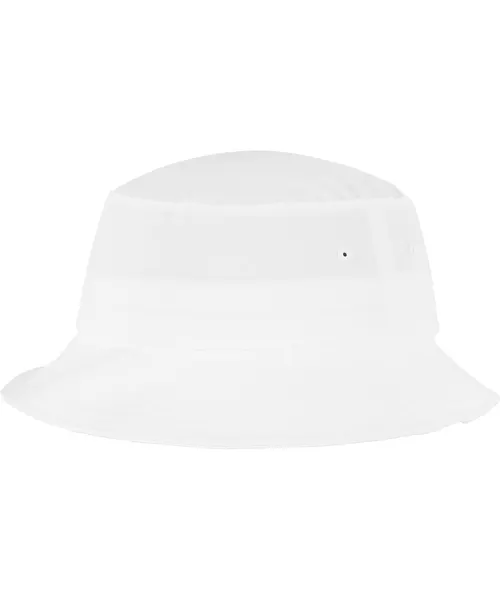 Flexfit by Yupoong Flexfit cotton twill bucket hat in white, style 5003