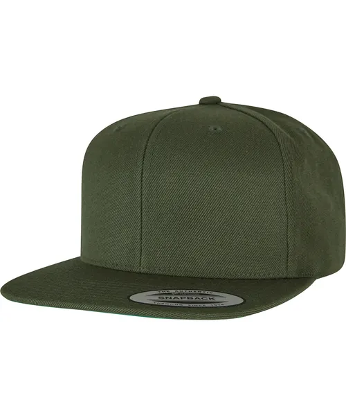 Flexfit by Yupoong The classic snapback in khaki & olive, style 6089M