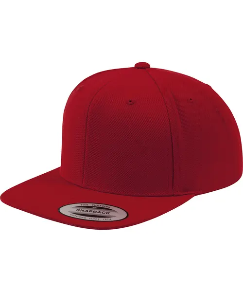 Flexfit by Yupoong The classic snapback in red, style 6089M
