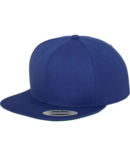 Flexfit by Yupoong The classic snapback in blue, style 6089M