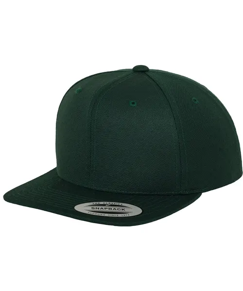 Flexfit by Yupoong The classic snapback in green, style 6089M