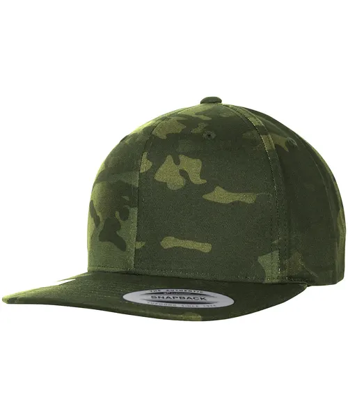 Flexfit by Yupoong Classic snapback Multicam in green, style 6089MC