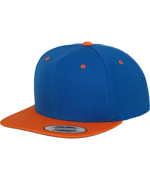 Flexfit by Yupoong The classic snapback 2-tone in blue, style 6089MT