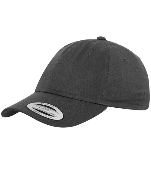 Flexfit by Yupoong Dad hat baseball strap back in grey, style 6245CM