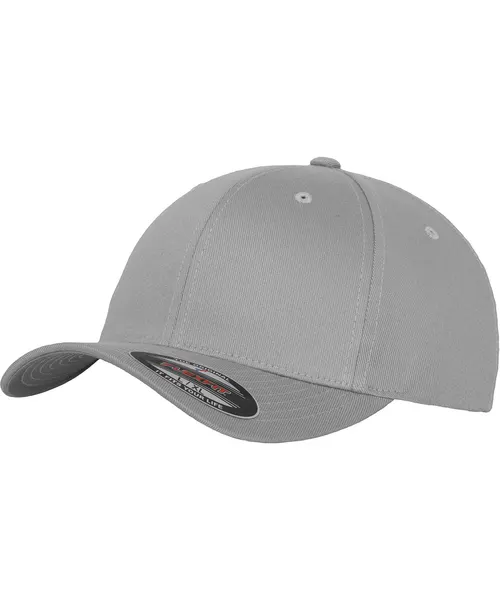Flexfit by Yupoong Flexfit fitted baseball cap in grey, style 6277
